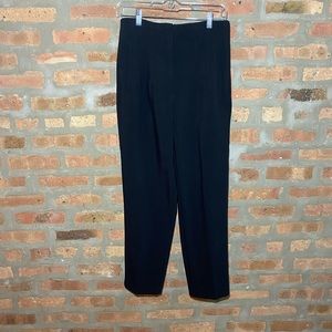 Zara black work pants straight leg and high waisted